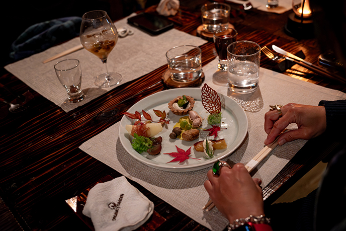 vegan japnase kaiseki yuzaka Kuromanta