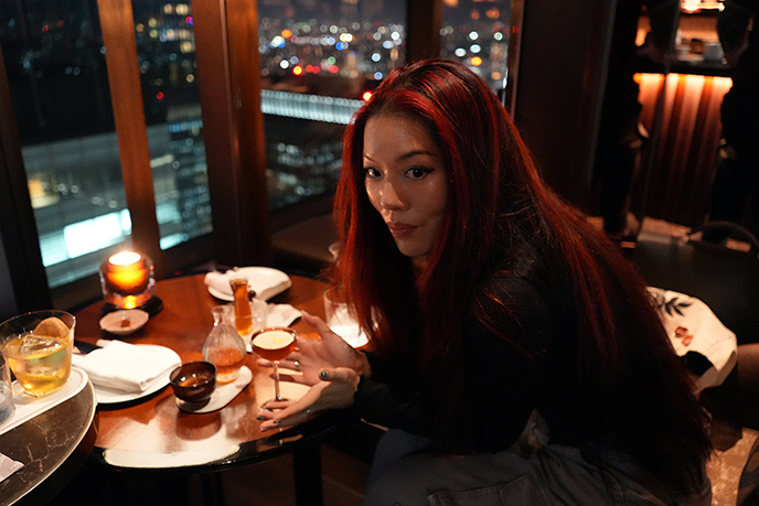 virtu bar drinks at Four Seasons Hotel Tokyo at Otemachi