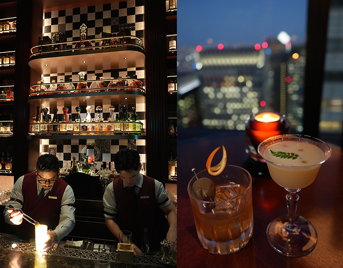 bartenders decor virtu bar tokyo