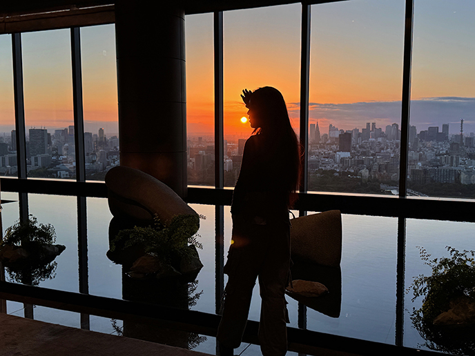 four seasons otemachi sunset view hotel tokyo
