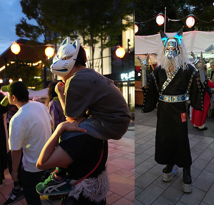 Tokyo's Yokai Bon Odori festival Tachikawa japan